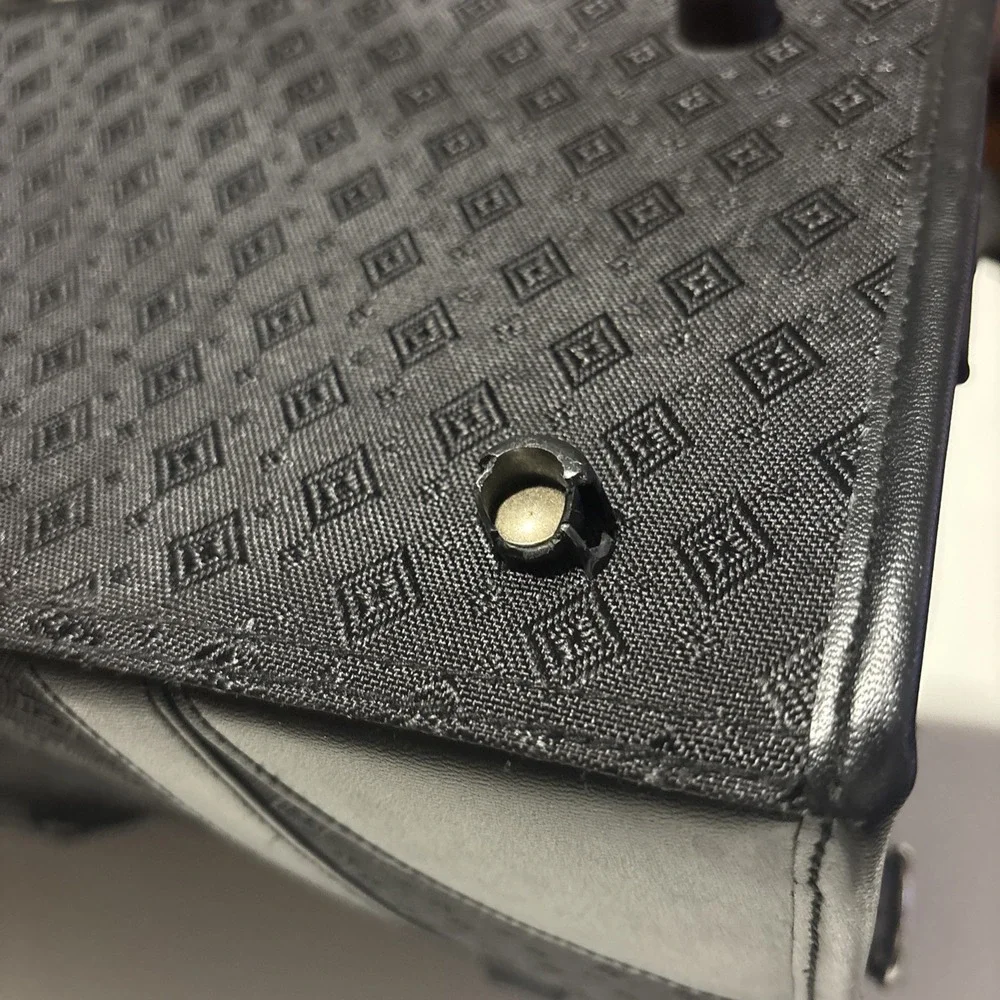 Joy Mangano Black Diamond Weekender Carry On Duffle Tote Luggage
